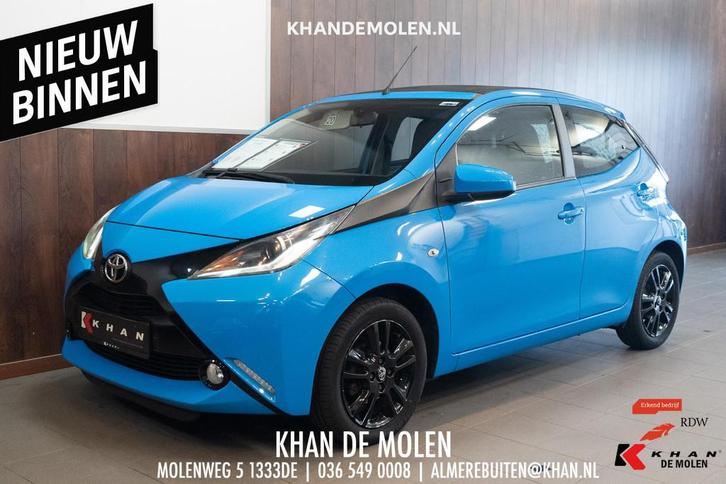 Toyota Aygo 1.0 VVT-i x-play Schuifdak|Camera|Scherm|Navigat, Auto's, Toyota, Bedrijf, Te koop, Aygo, ABS, Achteruitrijcamera