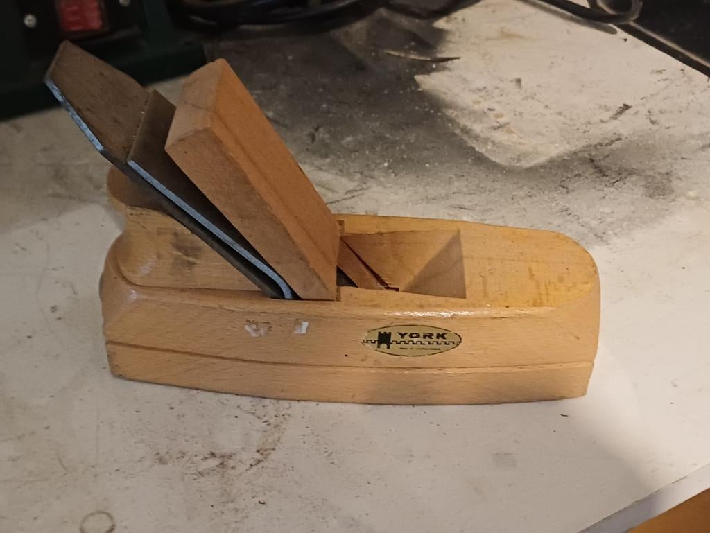 Houten blokschaaf York, Doe-het-zelf en Verbouw, Ophalen of Verzenden, Gebruikt
