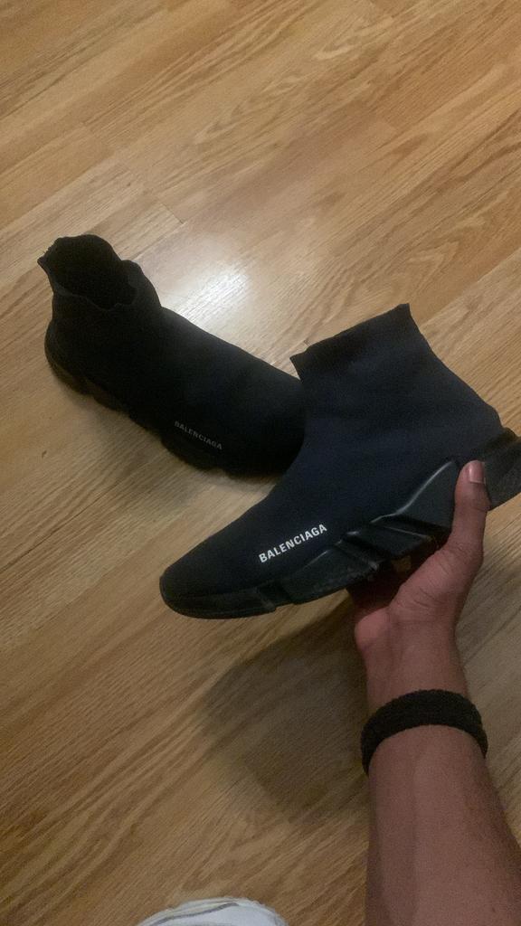 Balenciaga speedrunner 1.0 (navy blue), Kleding | Heren, Schoenen, Blauw, Sportschoenen, Ophalen of Verzenden, Gedragen