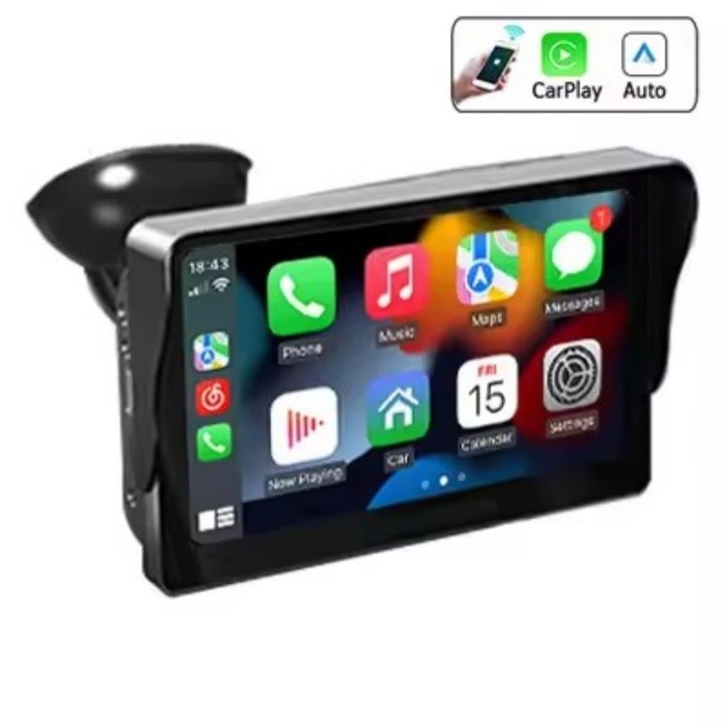 7-Inch Multimedia player voor in auto/camper met CarPlay, Ophalen of Verzenden, Nieuw