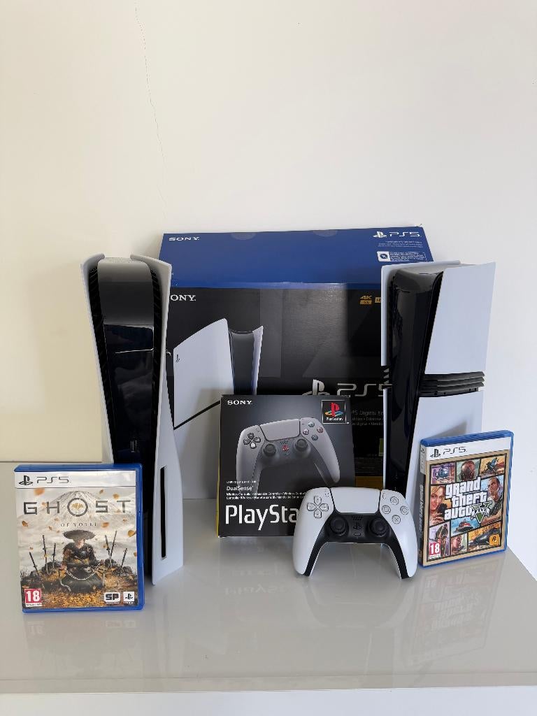 Playstation 5 | Games | 6 maanden garantie, Spelcomputers en Games, Spelcomputers | Sony PlayStation 5, Ophalen of Verzenden, Refurbished