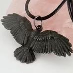 Gothic Raven hanger met goudkleurige accenten, Ophalen, Nieuw, Zwart, Overige materialen