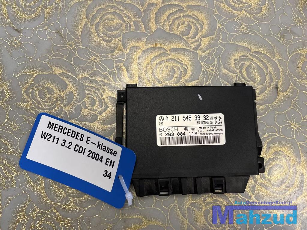 MERCEDES E-KLASSE W211 Parkeermodule pdc module 20002-2009, Gebruikt, Mercedes-Benz AG, Mercedes-Benz, Ophalen of Verzenden