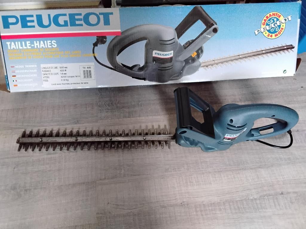 Heggenschaar, Tuin en Terras, Heggenscharen, Ophalen, Gebruikt, Elektrisch, Peugeot