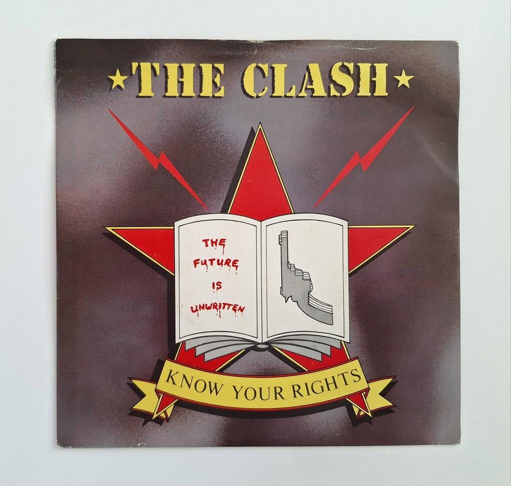 Vinyl 7" single The Clash - Know Your Rights, Cd's en Dvd's, Gebruikt, 7 inch, Single, Ophalen of Verzenden