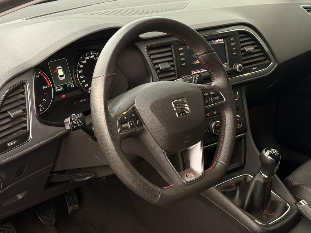 SEAT Leon 2.0 TDI FR | Led | Navi | Cruise | DAB | Stoelverw, Auto's, Seat, Voorwielaandrijving, Zwart, 4 cilinders, 150 pk