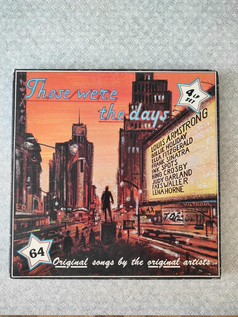 Those Were The Days - 4 LP Set met 64 originele nummers, Ophalen of Verzenden, Gebruikt, 12 inch