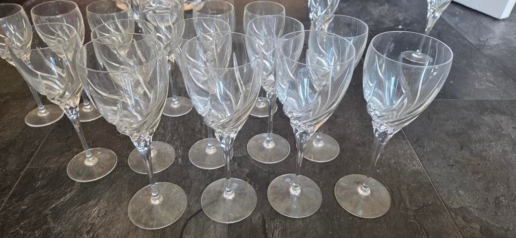 Wedgwood Toscane Kristallen Glazen en Karaffen Set, Ophalen of Verzenden