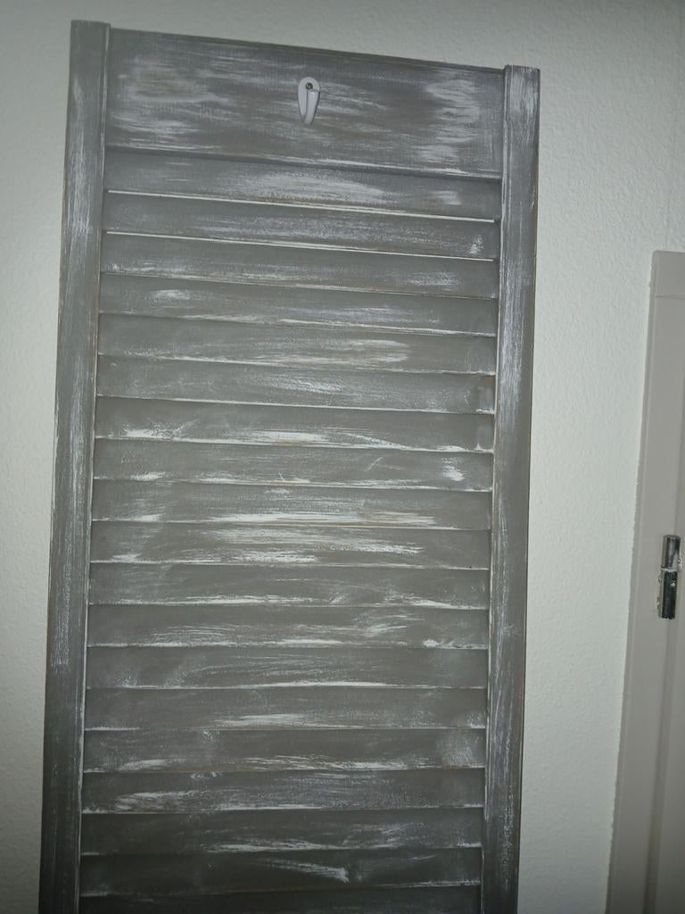 Louvredeur - Decoratieve houten deur, Ophalen, Gebruikt, Minder dan 80 cm, Binnendeur