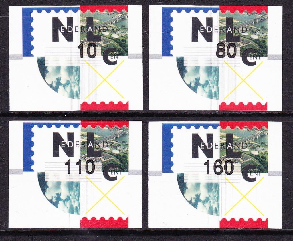 Nederland Automatstroken postfris Hytech 1996-2000, Ophalen of Verzenden, Na 1940, Postfris