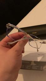 Originele Cartier bril in topstaat met koker en factuur, Sieraden, Tassen en Uiterlijk, Zonnebrillen en Brillen | Dames, Ophalen of Verzenden