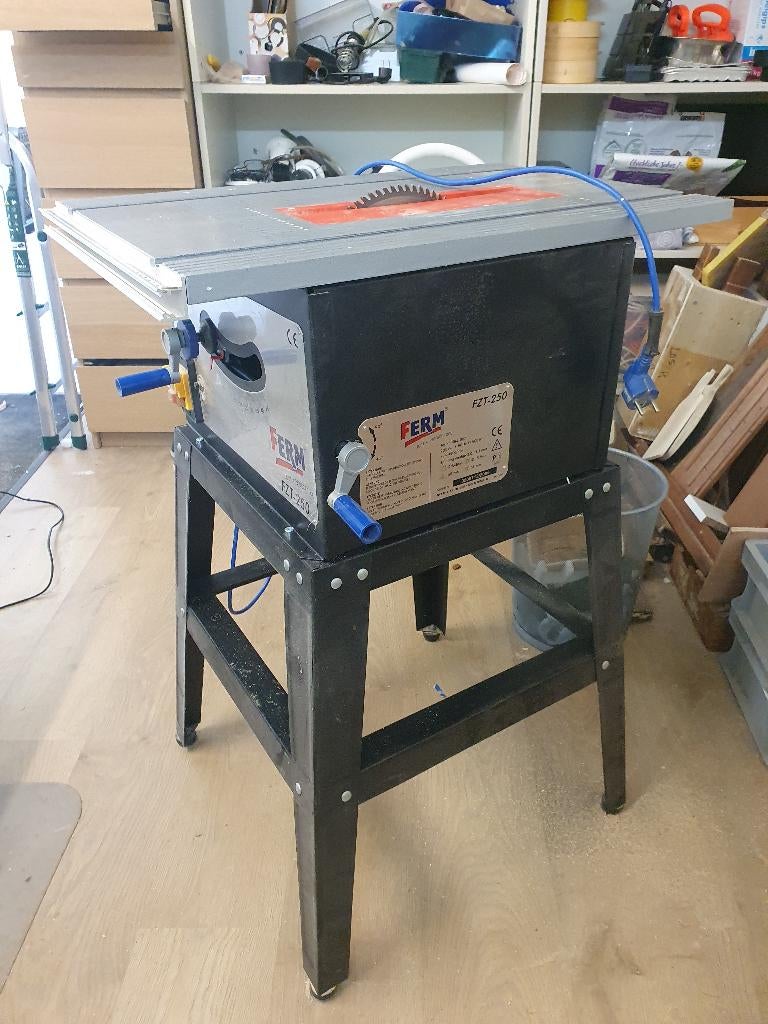 zaagtafel, Ophalen, Gebruikt, Cirkelzaag, Ferm