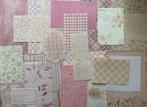 Scrapbooking roze thema papier, Ophalen of Verzenden, Nieuw, Papier of Karton