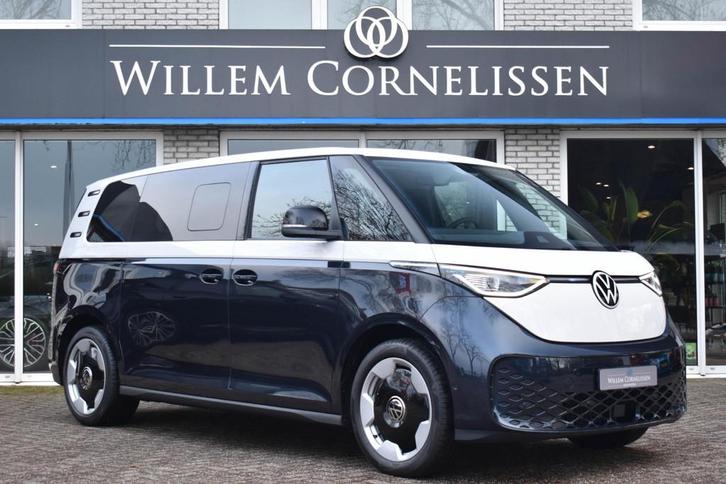 Volkswagen ID. Buzz Pro 86 kWh LWB 7p. Elc Schuif 20" Camera, Auto's, Volkswagen, Bedrijf, Te koop, ID.Buzz, ABS, Achteruitrijcamera