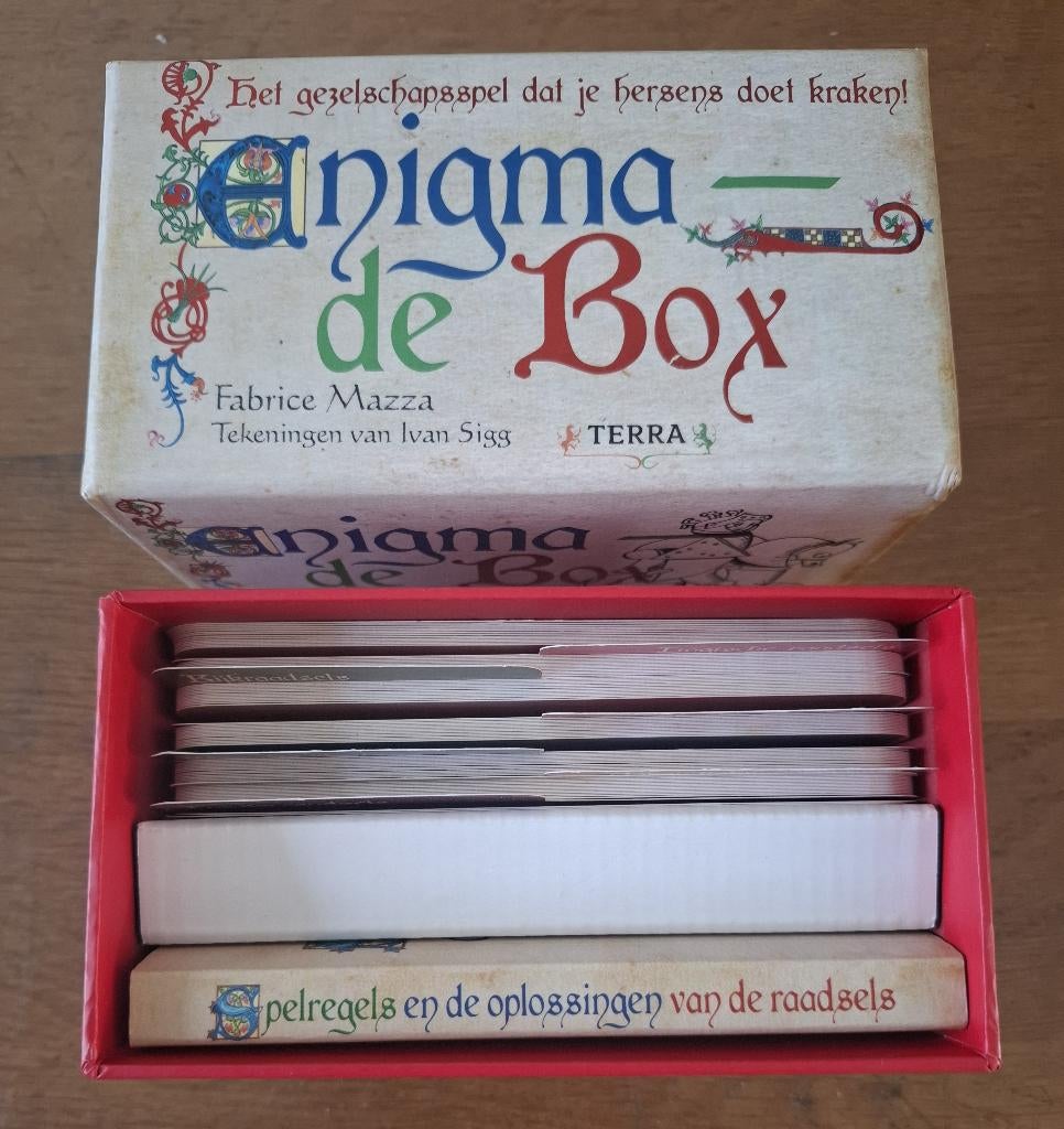 Enigma the Box - Terra, Verzenden