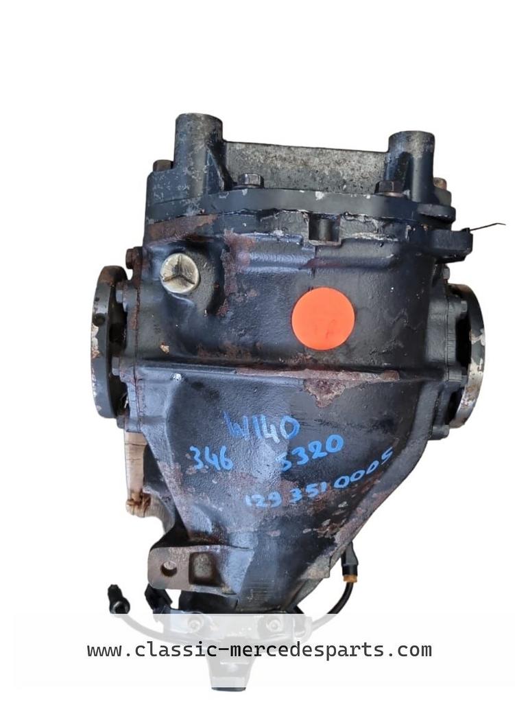 Differentieel W140 Mercedes 3.46 met ABS, Gebruikt, -, -, Ophalen of Verzenden