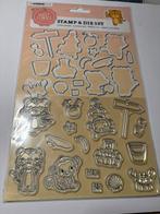 Sweet stories stans-en stempelset zomer 1, Ophalen of Verzenden, Zo goed als nieuw, Clearstamp