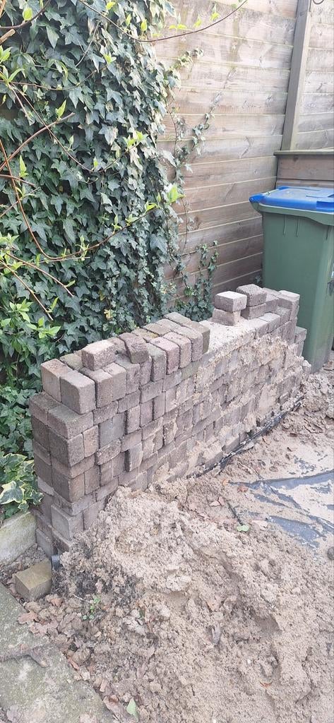 Tegels tuin, klinkers, Tuin en Terras, Tegels en Klinkers, Ophalen, Beton, Minder dan 5 m², Klinkers