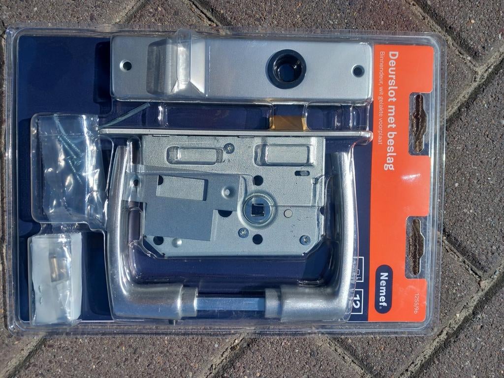 Nieuw Nemef slot met beslag, Ophalen of Verzenden, Nieuw, Slot