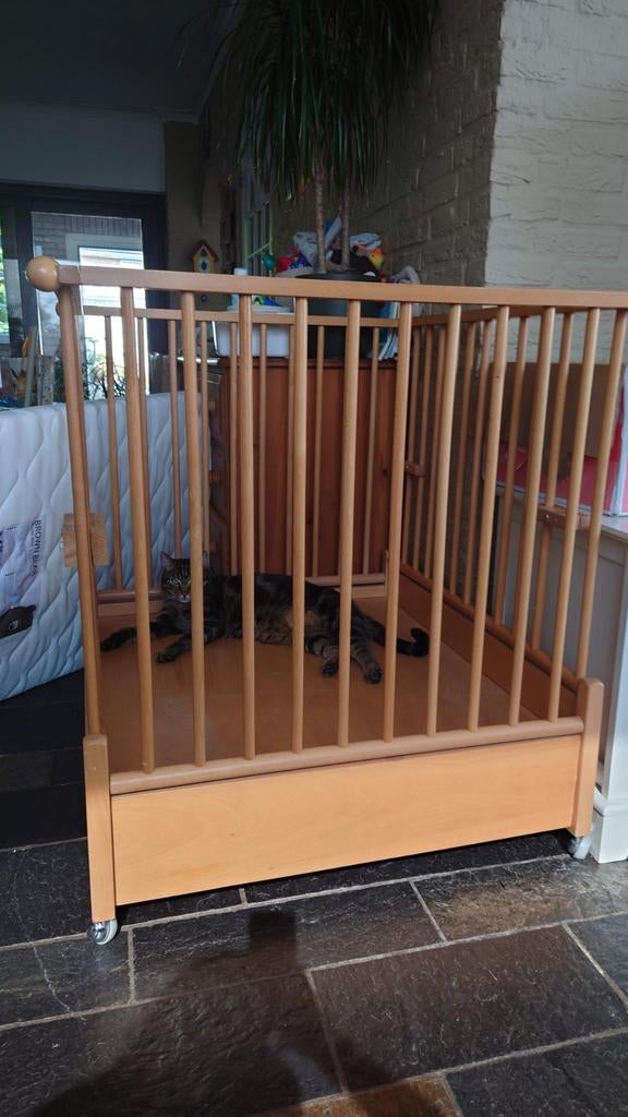 Babybox, Kinderen en Baby's, Boxen, Ophalen, Gebruikt, Rechthoekig, In hoogte verstelbaar