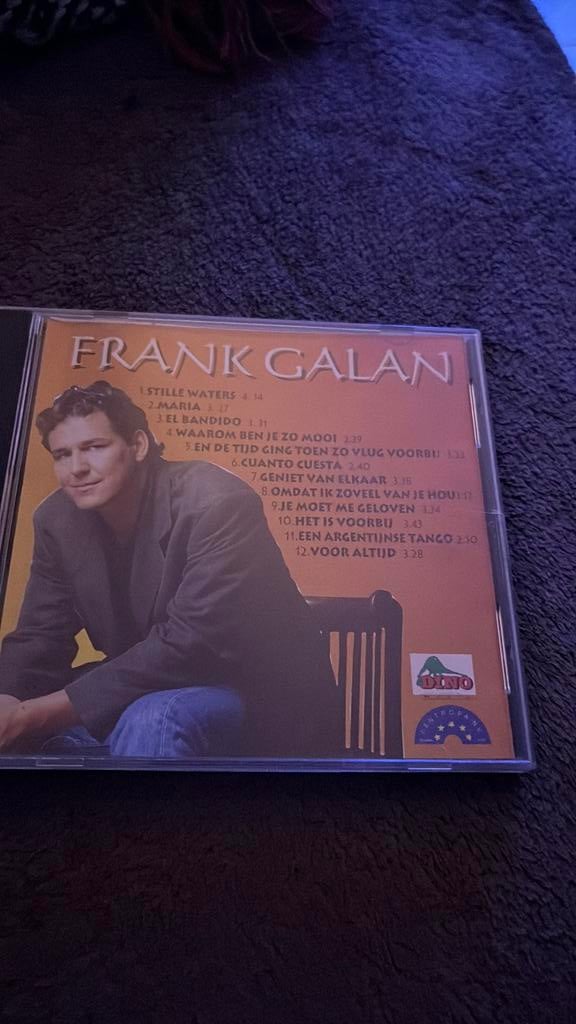 Frank Galan - Emoties, Cd's en Dvd's, Cd's | Nederlandstalig, Zo goed als nieuw, Levenslied of Smartlap, Ophalen of Verzenden