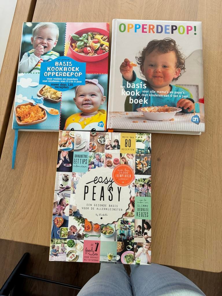 Kookboeken voor baby's, peuters opperdepop en easy peasy, Hoofdgerechten, Ophalen of Verzenden, Zo goed als nieuw, Gezond koken