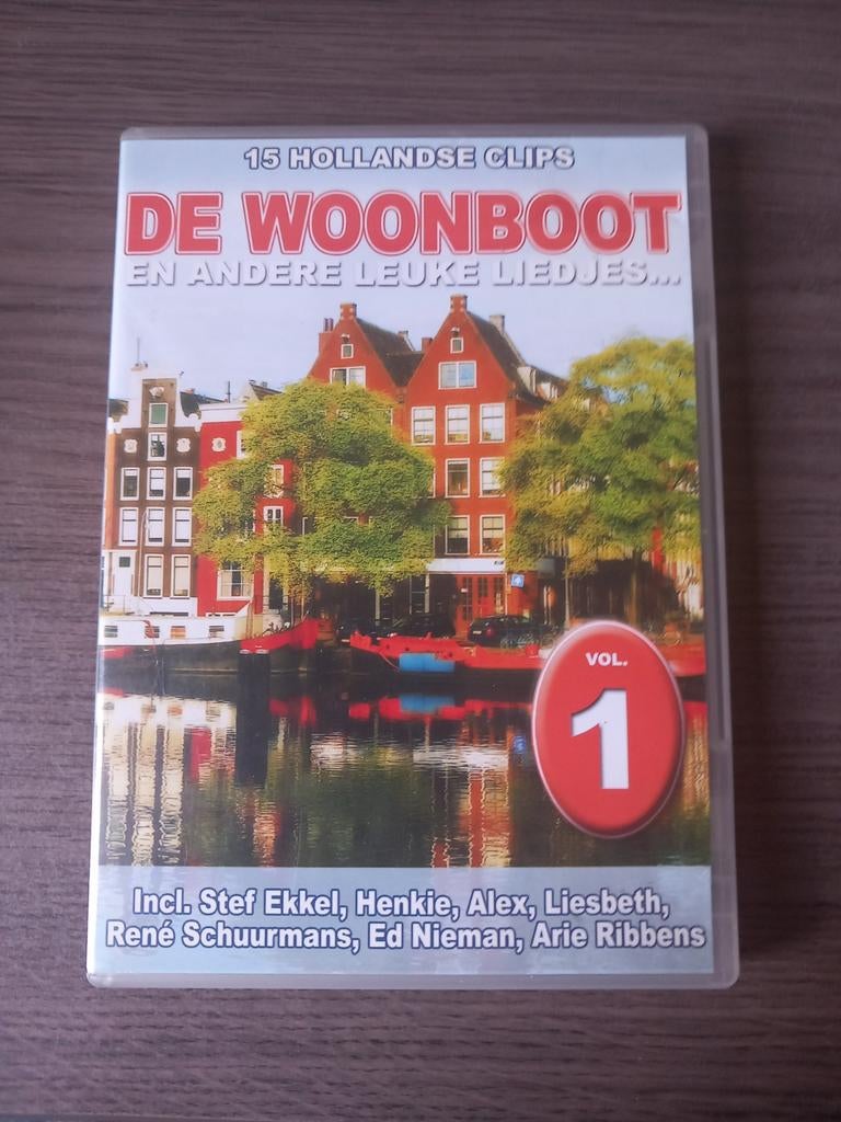 De Woonboot - Hollandse Clips DVD, Muziek, Alle leeftijden, Ophalen of Verzenden, Zo goed als nieuw