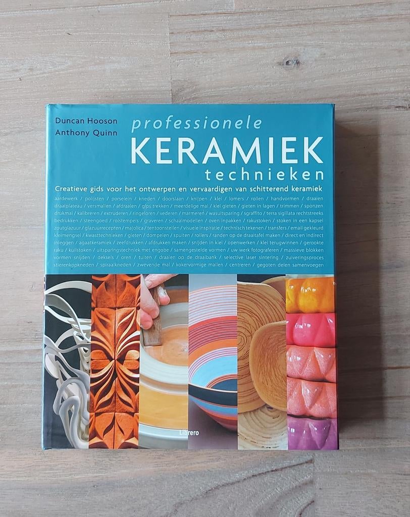 Duncan Hooson - Professionele keramiektechnieken, Boeken, Gelezen, Duncan Hooson; Anthony Quinn, Ophalen of Verzenden, Kleien en Boetseren