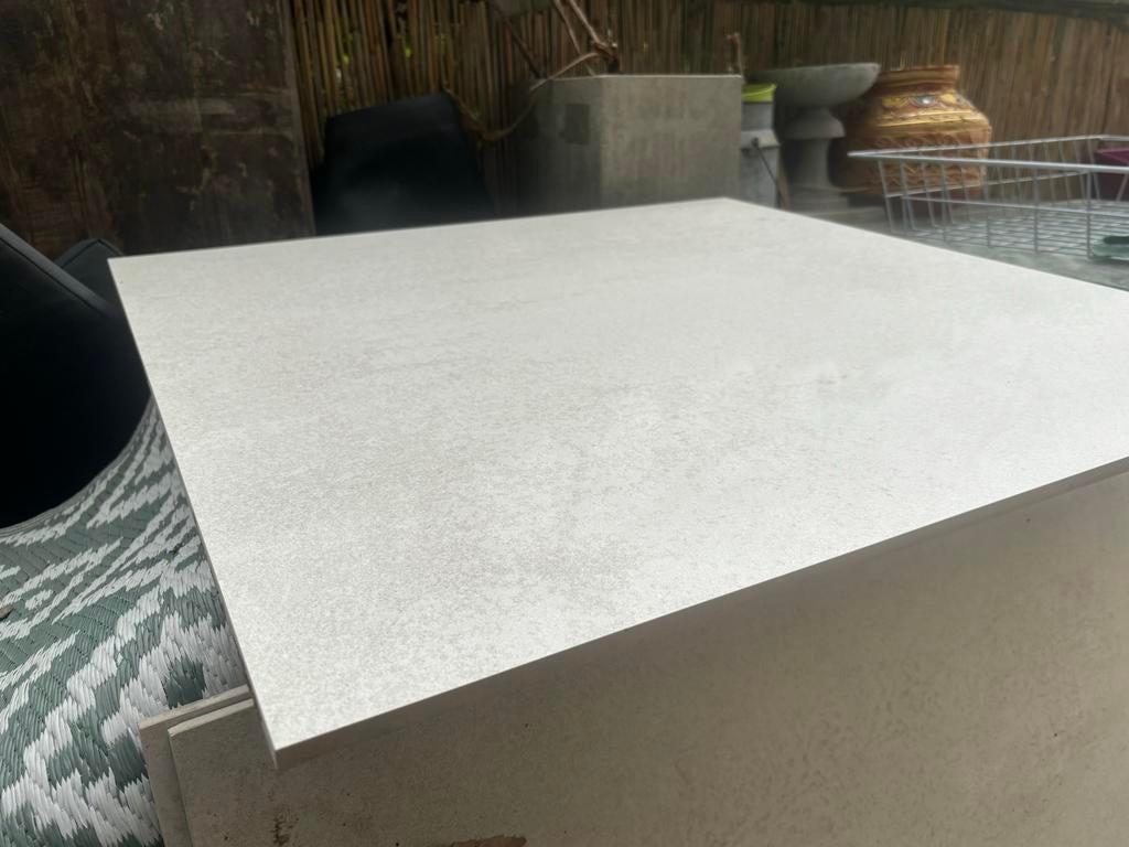 Badkamertegels 75x75cm - 6 stuks, Doe-het-zelf en Verbouw, Tegels, 60 cm of meer, Keramiek, Nieuw, Ophalen of Verzenden