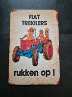 Fiat trekkers rukken op reclamebord, Ophalen of Verzenden, Nieuw, Reclamebord