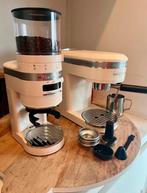 KitchenAid Espressomachine met Koffiemolen - Zo goed als nie, Stoompijpje, Zo goed als nieuw, Combi, Koffiebonen