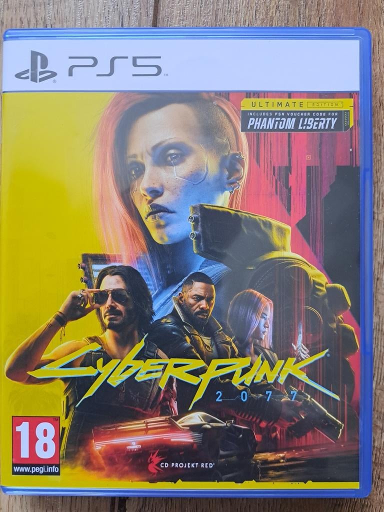 Cyberpunk 2077 Ultimate Edition PS5 - Zo goed als nieuw, Spelcomputers en Games, Online, Vanaf 18 jaar, 1 speler, Ophalen of Verzenden