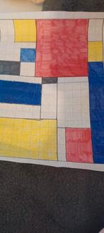 Mondriaan nagemaakt, Ophalen of Verzenden