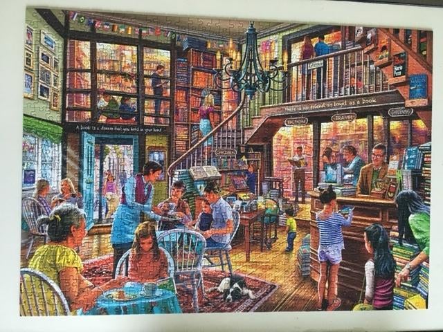 Gibsons Puzzels, 1000 stukjes, Ophalen of Verzenden, 500 t/m 1500 stukjes, Gebruikt, Legpuzzel