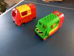 Lego Duplo Treinen - Rood en Groen, Ophalen of Verzenden, Gebruikt, Duplo