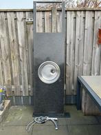 Granieten aanrechtblad incl. Grohe mengkraan, Ophalen, Zo goed als nieuw, 200 cm of meer, Minder dan 100 cm