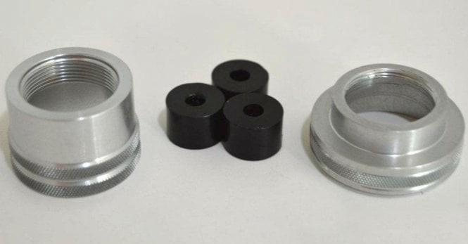 Michell Locknut and VTA Adjuster Pack silver REGA, Audio, Tv en Foto, Platenspelers, Nieuw, Platenspeler-onderdeel, Overige merken