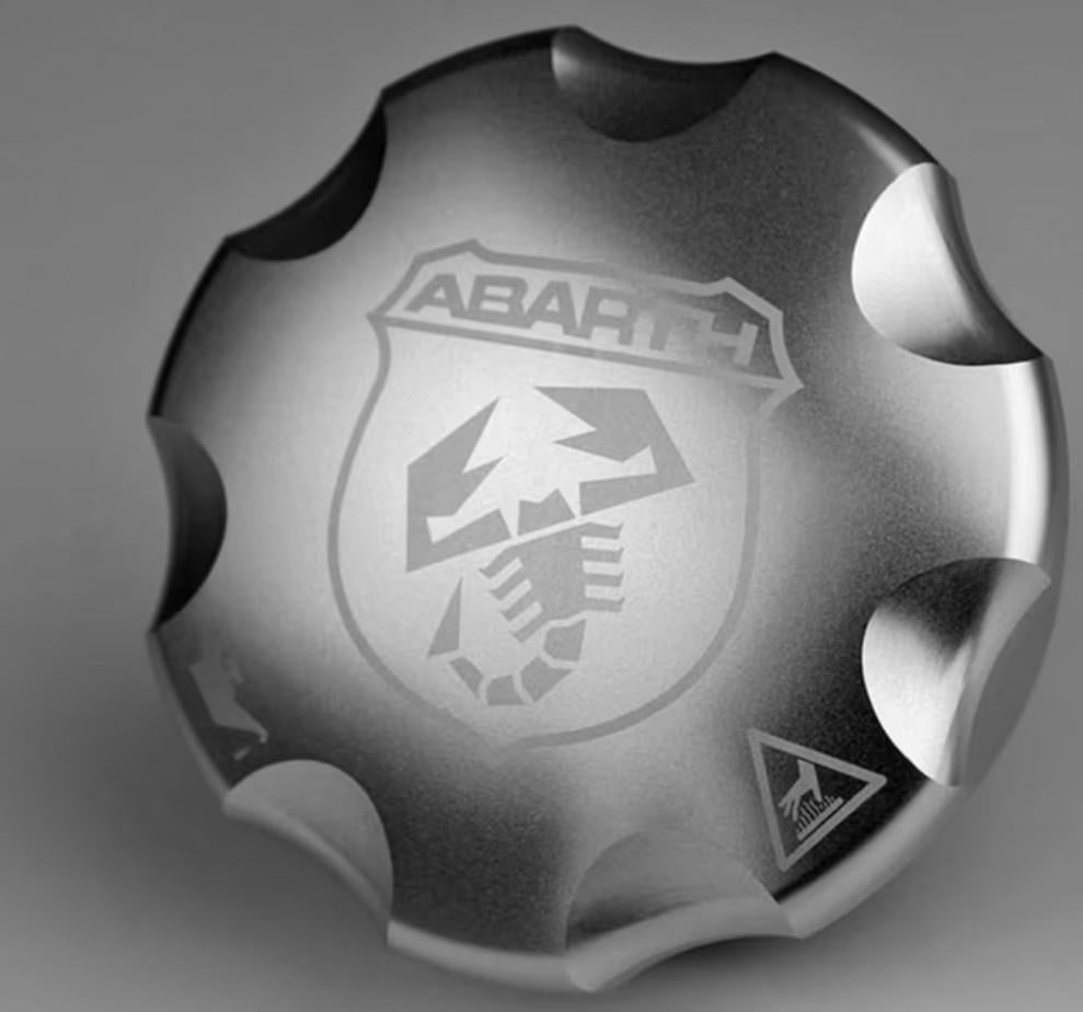 ABARTH 595 695 PUNTO EVO aluminium tankdop nieuw!, Ophalen of Verzenden, Nieuw