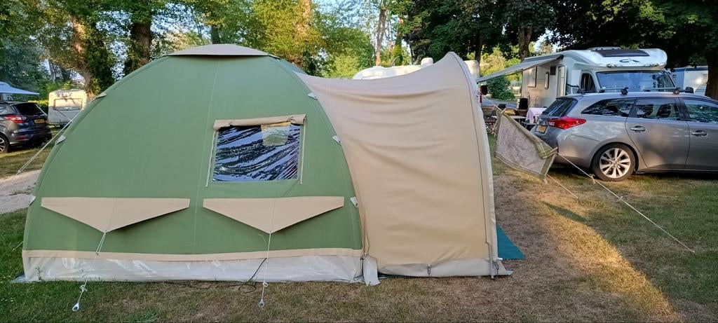 Karsten 300 oppomptent 2024, Caravans en Kamperen, Tenten, Ophalen, Tot en met 4