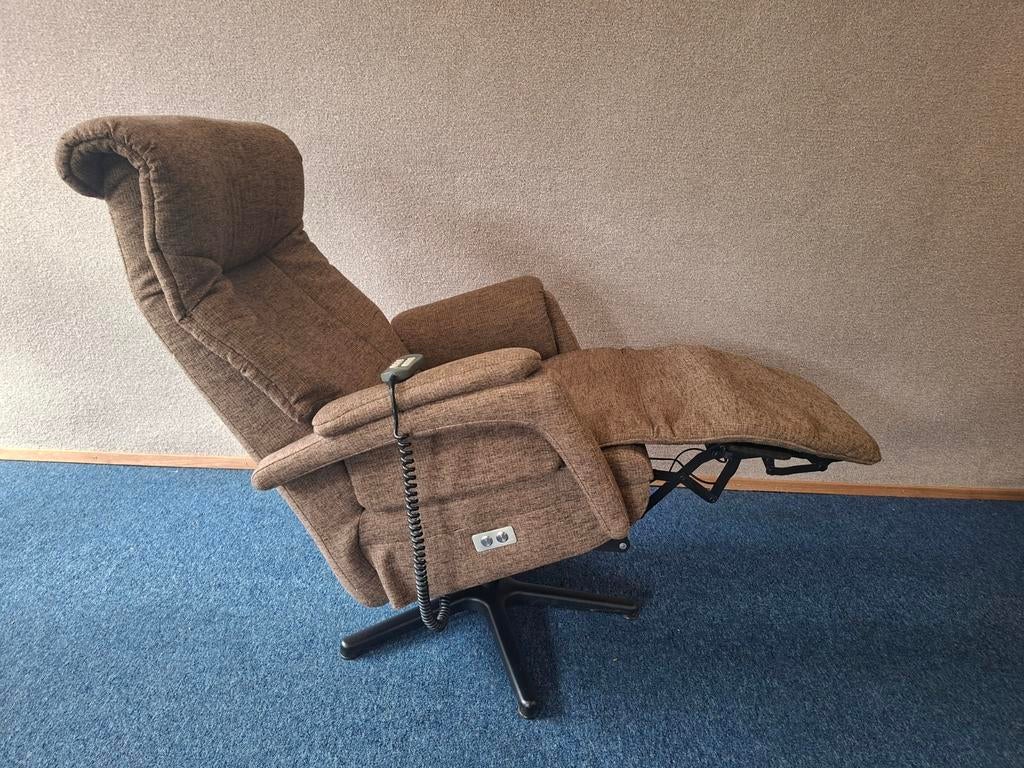 Sta op relax fauteuil Prominent malmö extra luxe op accu, Minder dan 75 cm, Hoofdstraat 60 Schijndel, Ophalen of Verzenden, Zo goed als nieuw