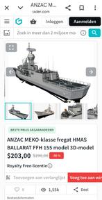 Fregatromp, Ophalen of Verzenden, Zo goed als nieuw, 1:50 tot 1:200, Overige merken