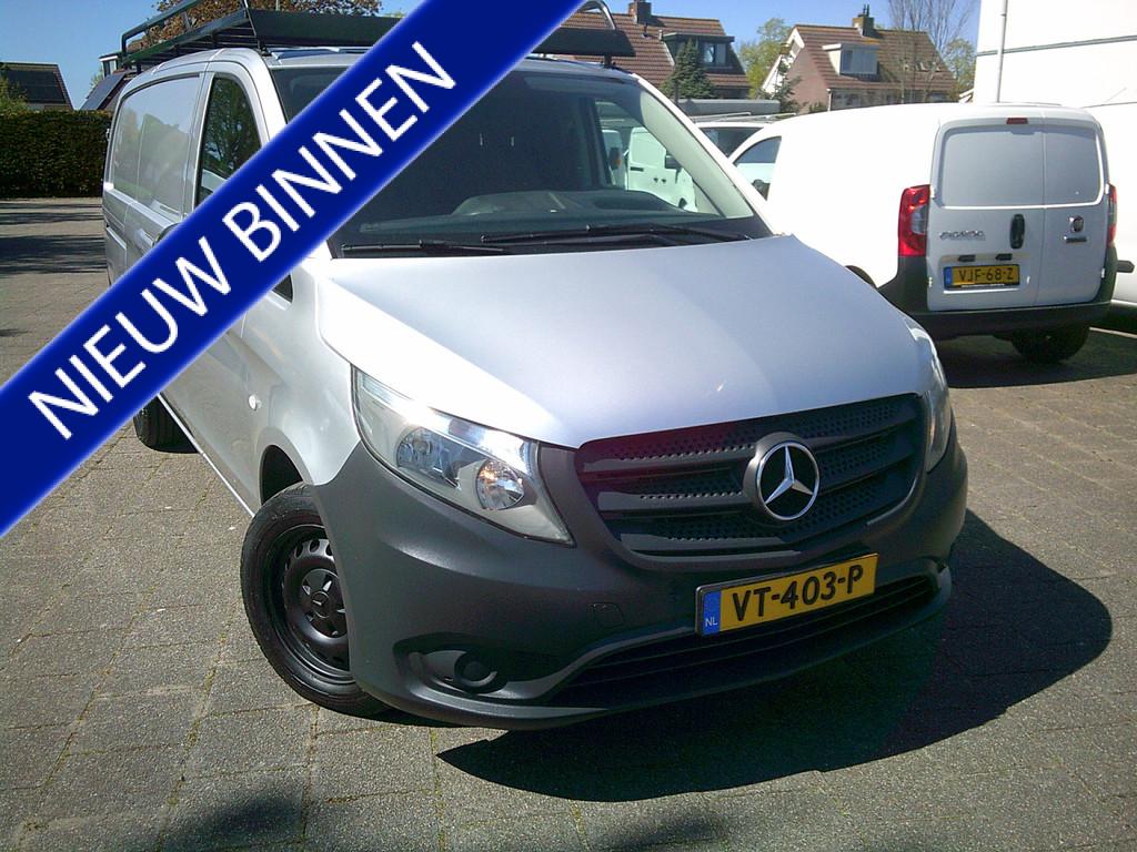 Mercedes-Benz Vito 111 CDI Lang VOORZIEN VAN AIRCO+RVS IMPER, Voorwielaandrijving, Euro 5, Stof, Gebruikt