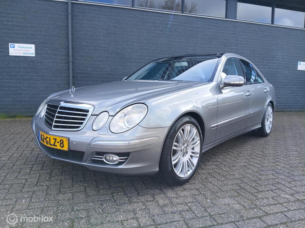 Mercedes E-klasse 280 CDI Automaat/Leer/Panoramadak, Auto's, Automaat, Traction-control, Achterwielaandrijving, Gebruikt