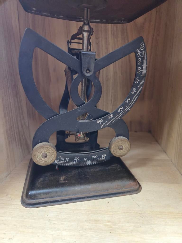 Antieke weegschaal, Antiek en Kunst, Ophalen of Verzenden