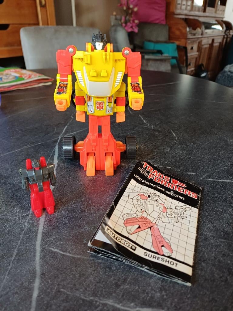 Transformers G1 Sureshot 1987, G1, Ophalen of Verzenden, Zo goed als nieuw, Autobots