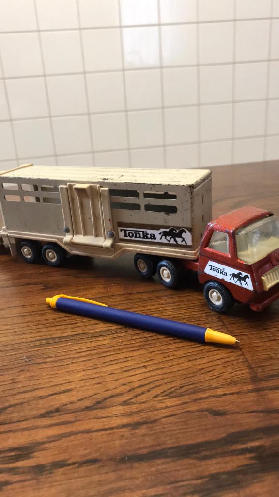 Tonka Paardentransportwagen, Verzamelen, Speelgoed, Ophalen of Verzenden, Zo goed als nieuw