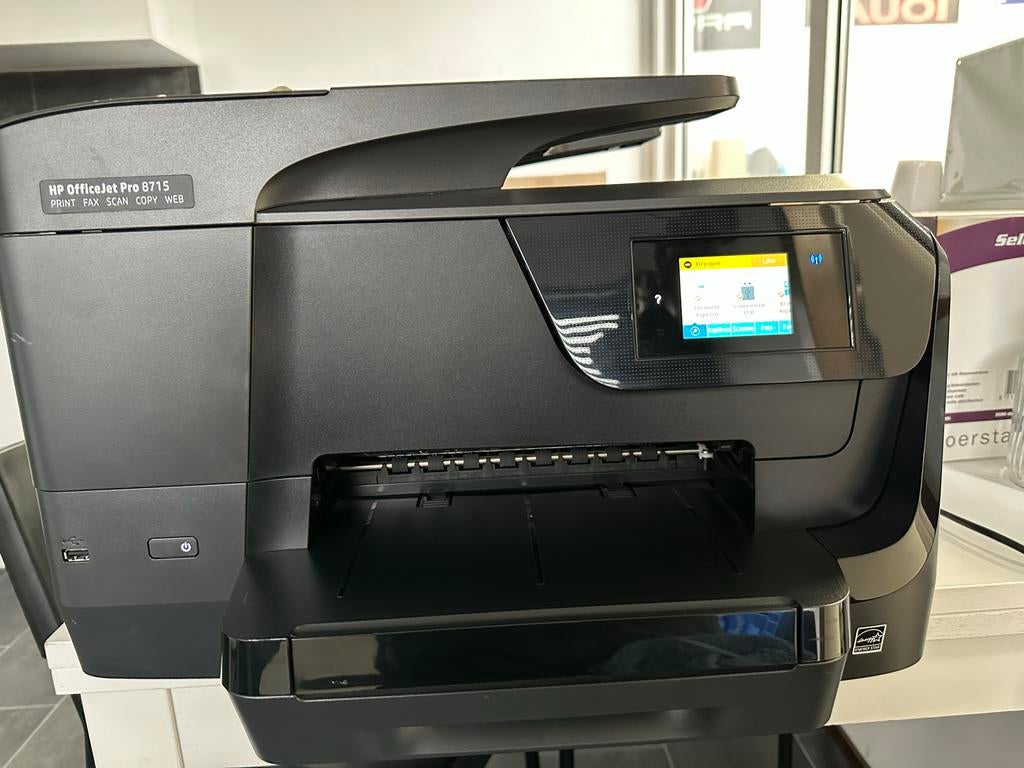 HP OfficeJet Pro 8715 printer, Ophalen, Inkjetprinter, All-in-one, Kleur printen