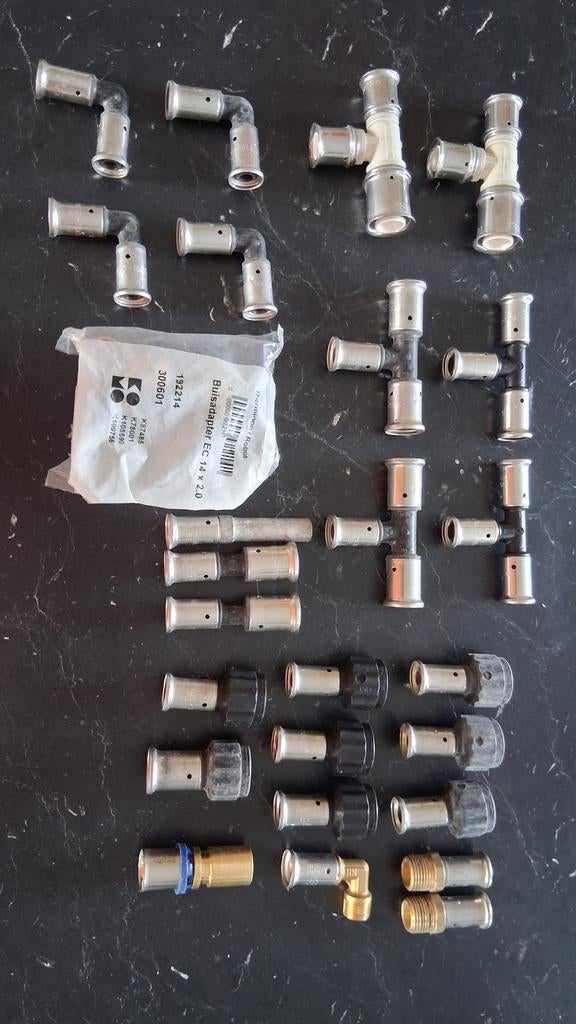 Partij Henco Bonfix Perskoppelingen - Diverse Maten, Minder dan 30 cm, Overige typen, Minder dan 60 cm, Ophalen of Verzenden