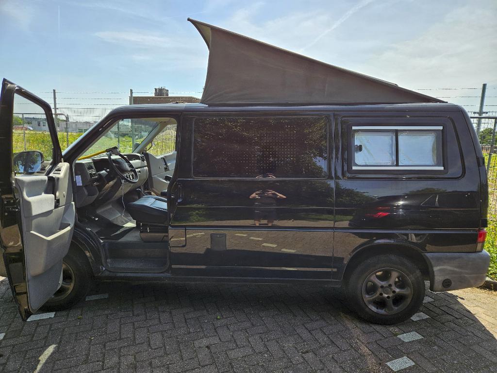 VW Transporter T4 buscamper op LPG, Chemisch toilet, Buscamper of Camperbus, Luifel, Reservewiel