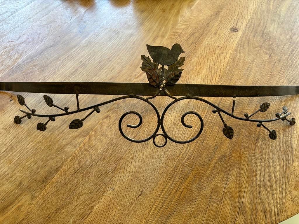 Hemel bed uit Frankrijk landelijk brocante, Ophalen, 90 cm, Eenpersoons, Zo goed als nieuw